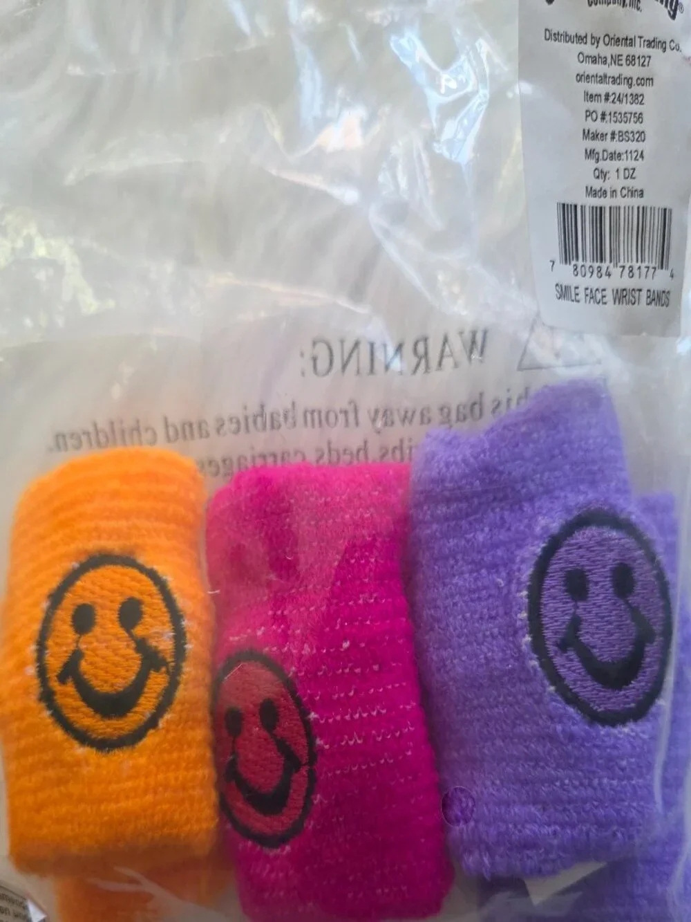 Oriental Trading Company Set of 3 Wristbands